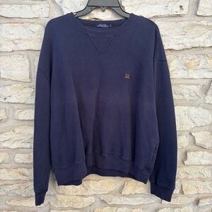 Tommy Hilfiger Men's Dark Blue Crewneck Sweater